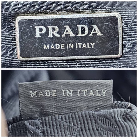 Authentic Prada Saffiano Lux Leather Middle Zip Tote Bag Black - Picture 13 of 14